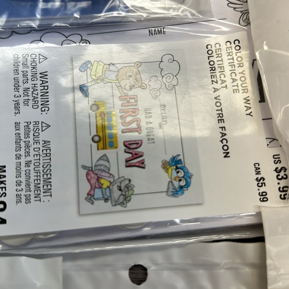 24 names, 2 spelling, 2 sign language, 2 rainbow, 1 telling time and 24 certs - Picture 11 of 12